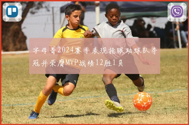 字母哥2024赛季表现抢眼助球队夺冠并荣膺MVP战绩12胜1负